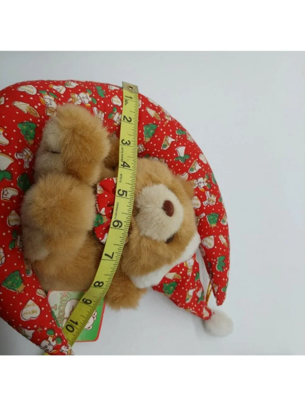 Kuddle Me Toys Christmas Bear On The Moon Plush 10